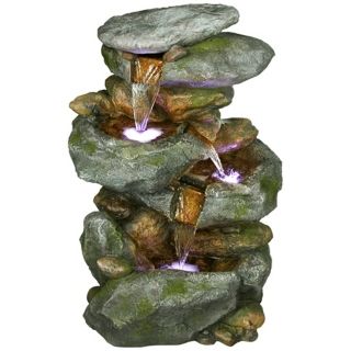 Faux Stone, Waterfall Fountains
