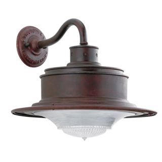South Street 12" High Outdoor Old Rust Wall Light   #66643