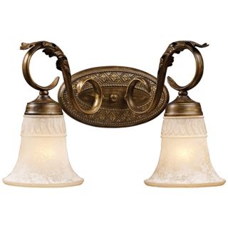 Briarcliff Collection Weathered Umber 17" Wide Bath Light   #K0795