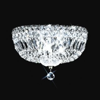 James R. Moder 10" Wide Imperial Crystal Ceiling Fixture   #R6388