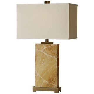 Raschella Solid Marble Base Table Lamp   #R4823