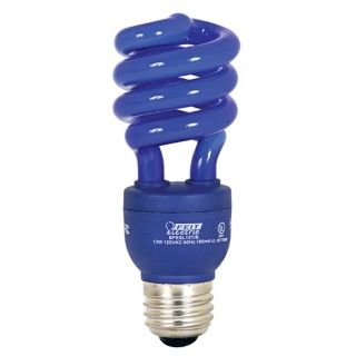 ECObulb 13 Watt CFL Twist Blue Party Bulb   #78436