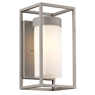 Cube Collection Graphite 12" High Outdoor Wall Light   #L0328