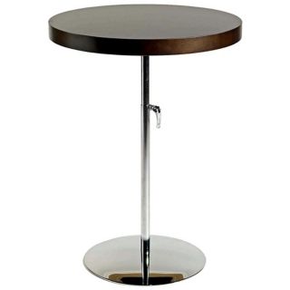 Raymond Adjustable Height Wenge Accent Table   #M7700