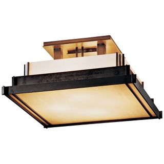 Steppe Collection Dark Smoke 17 1/4" Wide Ceiling Light   #88570
