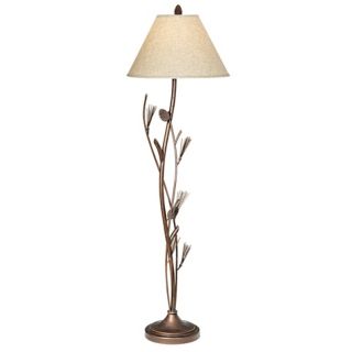 Pinecone Iron Floor Lamp   #08593