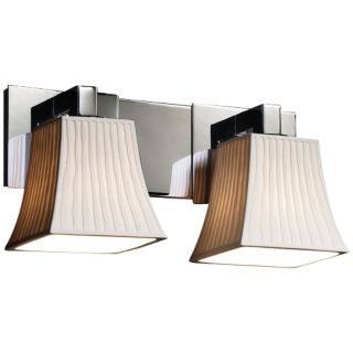 Limoges Collection 15 1/2" Wide Two Light Bathroom Fixture   #F7005