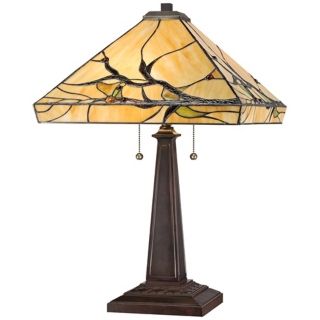 Budding Branch Robert Louis Tiffany Table Lamp   #W2363