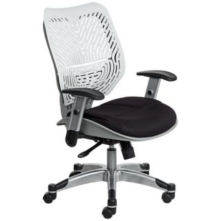 REVV White and Black SpaceFlex Back Office Chair   #V3641