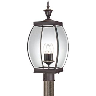 Quoizel Oasis 22" High Bronze Finish Outdoor Post Light   #W2318