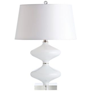 Arteriors Home Stormy Opal Cased Glass Table Lamp   #V5134