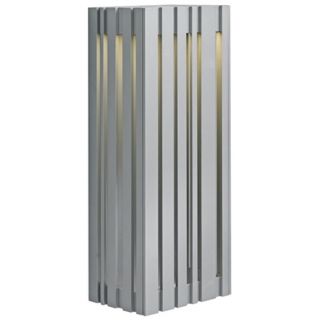 LBL Uptown 17 3/4" Silver LED Outdoor Wall Light   #X6916
