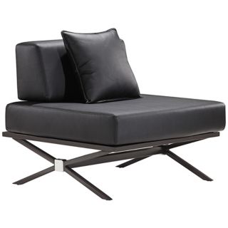 Zuo Modern Xert Modular Black Lounge Chair   #V7541