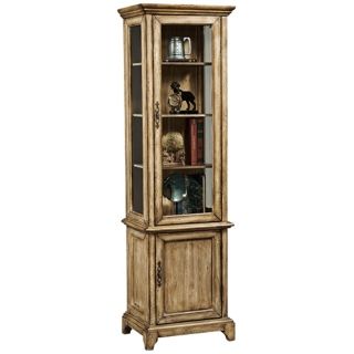 Dune Rustic Chic Wooden Display Cabinet   #W2686