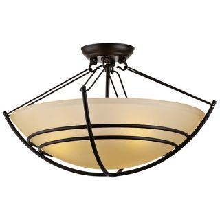 Forecast Kellar Forge Collection 21" Bronze Ceiling Light   #27852