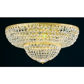 Schonbek Gold Legacy Crystal 24" Wide Ceiling Light Fixture   #29154