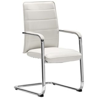 Zuo Enterprise Collection White Conference Chair   #V7463