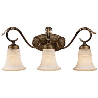 Briarcliff Collection Weathered Umber 24" Wide Bath Light   #68930