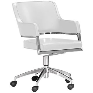 Zuo Performance Collection White Office Chair   #V7449