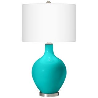 Turquoise Ovo Table Lamp   #X1363 X9751 X9869