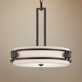 Del Ray Bronze Finish 21 3/4" Wide Pendant Light   #U2460