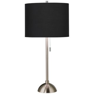 Black Canvas  Shade Table Lamp   #60757 M2466