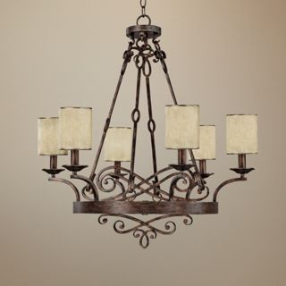 Reserve Collection 6 Light 29 1/2" Wide Chandelier   #R7475