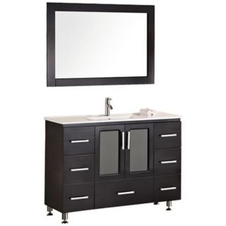 Stanton Dark Espresso 48" Drop In Sink Vanity Set   #X3029