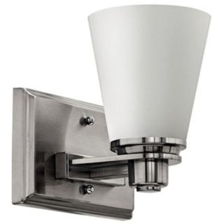 Hinkley Avon Collection Nickel 7 1/2" High Wall Sconce   #R3817