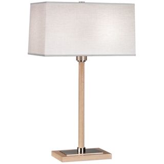 Robert Abbey Adaire Nickel Oyster 30" High Table Lamp   #P3198
