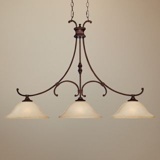 Hill House Collection Burnished Bronze 45" Wide Chandelier   #18883