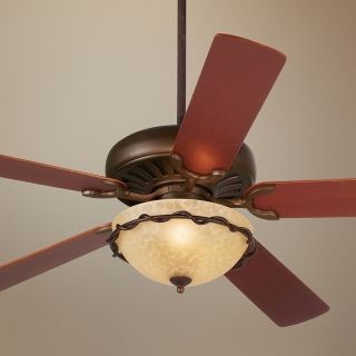 60" Casa Equinox Italian Bronze Light Kit Ceiling Fan   #40189 42700 84671