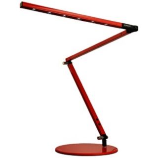 Gen 2 Z Bar Red Finish Warm White LED Desk Lamp   #K9427