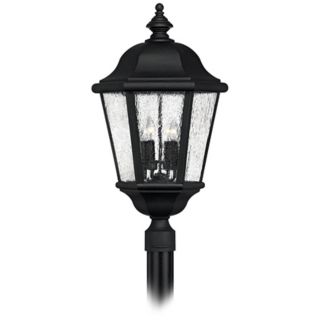 Edgewater Collection Black 27" High Outdoor Post Light   #99084
