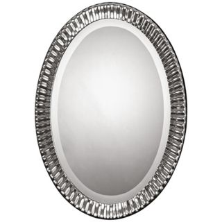 Uttermost Lacota 34" High Oval Decorative Wall Mirror   #X8348