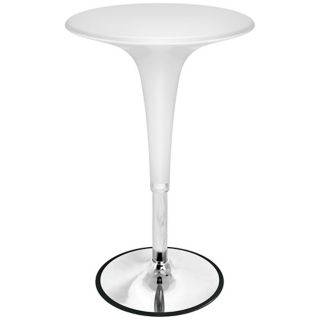 White Adjustable Gelato Bar Table   #F4133