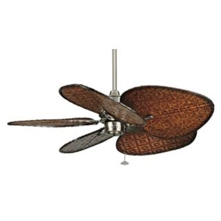 52" Fanimation Islander Pewter Ceiling Fan   #24794 80122