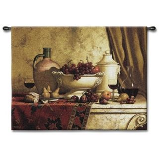 The Great Feast Small 53" High Wall Tapestry   #J8683