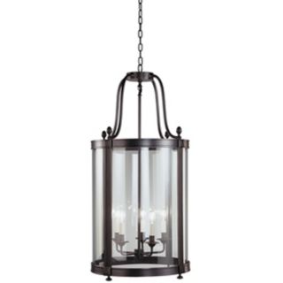 Blake Deep Bronze Patina Entryway Chandelier   #H2095