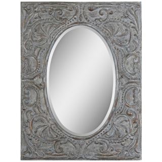 Uttermost Silanus 44" High Rectangular Wall Mirror   #W2578