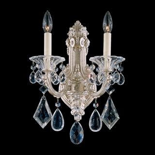 Schonbek La Scala Collection 2 Light Crystal Wall Sconce   #68117