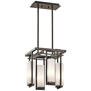 Bronze, Small 13   22 In. Wide, Contemporary, Dining   Living Room Chandeliers