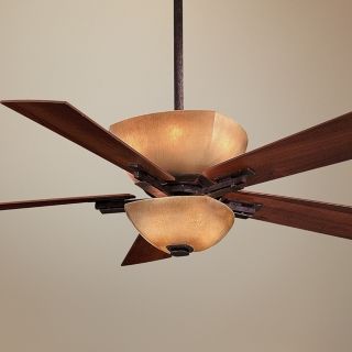 54" Lineage Collection Iron Oxide Finish Ceiling Fan   #68969
