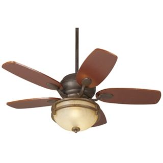 Mission Rust Pull Chain Ceiling Fan Light Kit   #79200