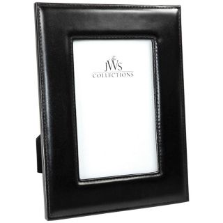 Black 8x10 Cowhide Leather Frame   #W5068