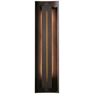 Gallery Collection Amber Glass Energy Efficient Wall Sconce   #J8035