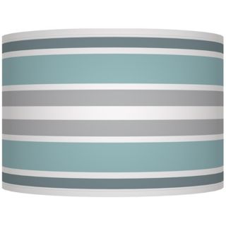 Gray, Drum Lamp Shades