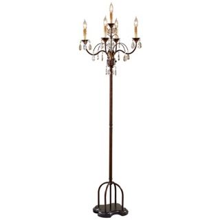 Murray Feiss Anora Palladio Bronze Candelabra Floor Lamp   #X1766