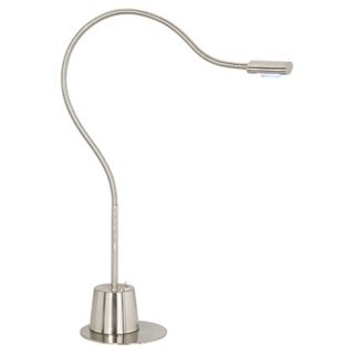 Satin Nickel Adjustable LED Desk Lamp   #R3793