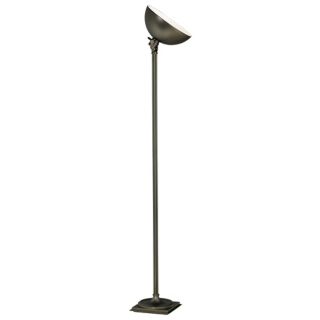 Robert Abbey Brass Swivel Top Torchiere Floor Lamp   #44777